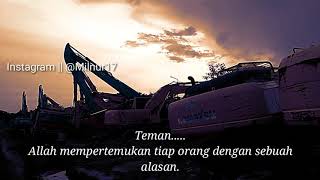 Alasan Pertemuan dan Perpisahan!! Status WA terbaru!!