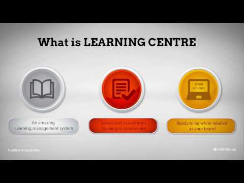 Learningcentre - Learning Management System - video from XLNC Academy
