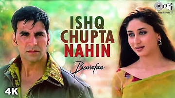 Ishq Chupta Nahin Chupane Se |  Bewafaa | Akshay Kumar, Kareena Kapoor | Abhijeet | Hindi Love Song