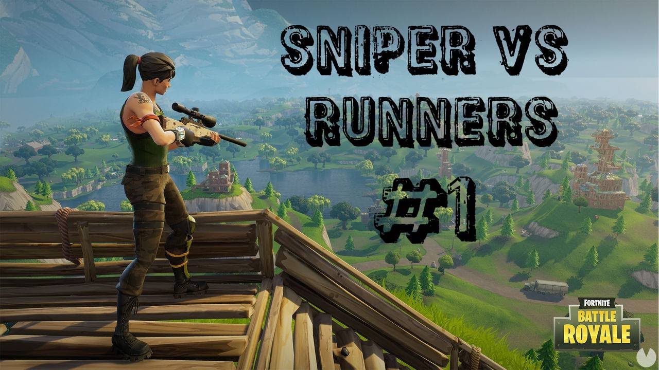 Fortnite (Sniper vs Runner) #1 - YouTube