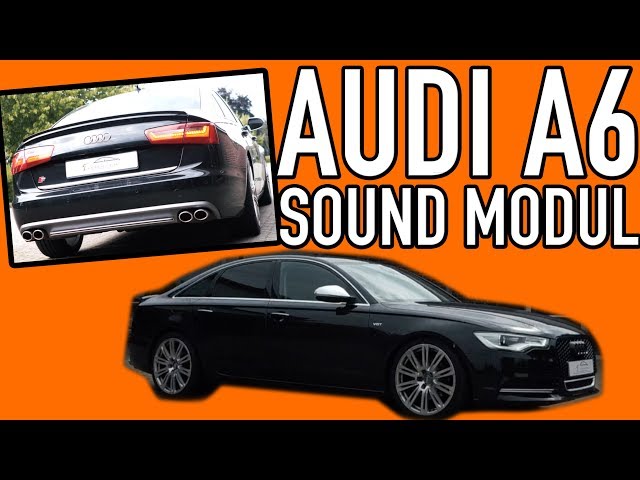 AUDI A7 4G active sound Abgasanlage Soundgenerator Nachrüstpaket