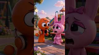Pinki Was Crying… 🐰 | Oren Saves the Day 💖#sprunki #pinki #oren #friendship
