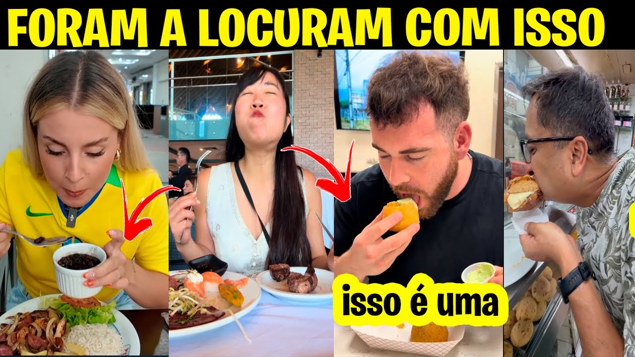 Gringos Vão à Loucura ao Provar Essa Comida Brasileira