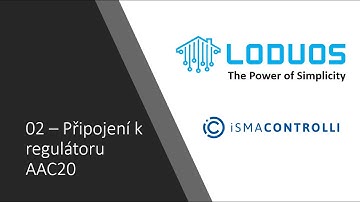 iSMA Tool - 02 - Připojení k regulátor AAC20