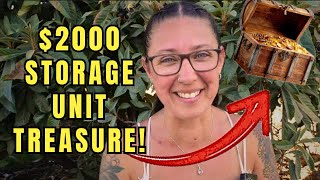She found over $2000 in one box!