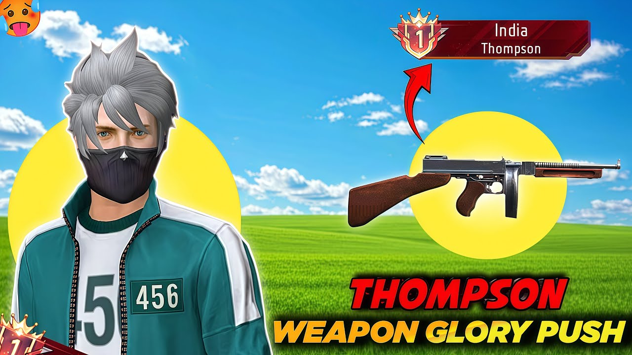 Nepal no.1 Thomson Gun weapon Glory Push for 100 days 🥵🥵