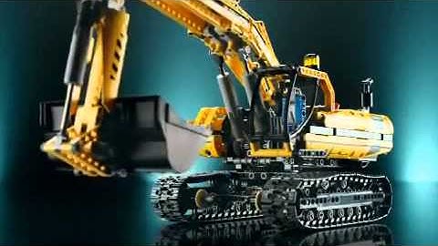 Lego Technic #8043 Motorized Excavator Commercial