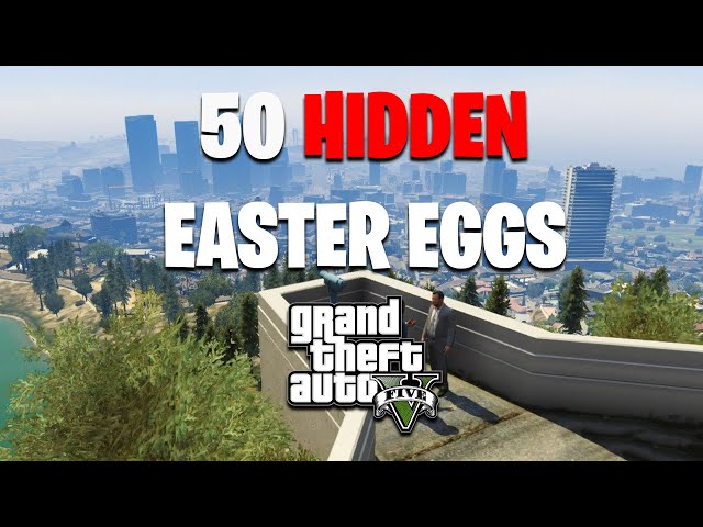 Os 31 melhores easter eggs de Grand Theft Auto 5