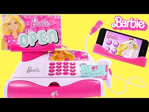 caja registradora de juguete barbie