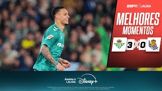 Thumbnail for ANTONY FAZ GOLAÇO, e BETIS vence a REAL SOCIEDAD em LALIGA | Melhores Momentos