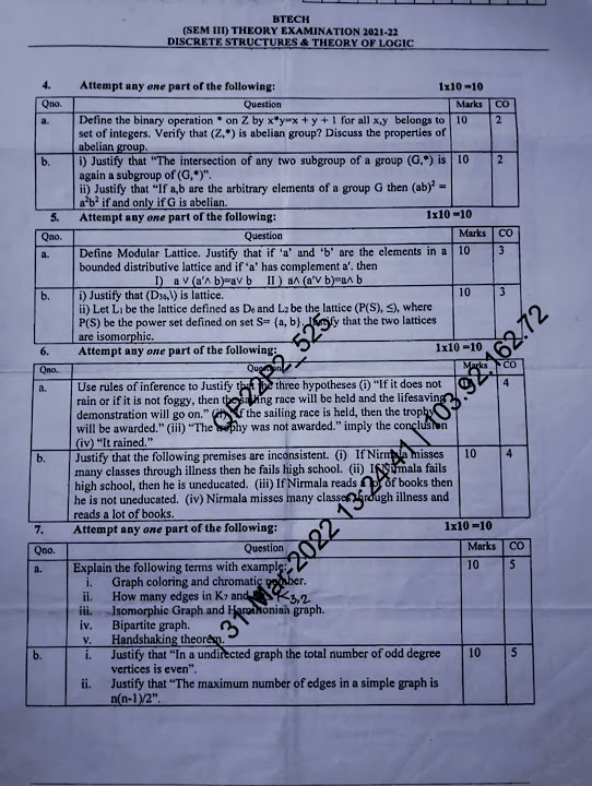 Aktu B Tech 2nd Year 3rd Sem Paper Of DSTL KCS 303 2021 22 YouTube aktu-b-tech-2nd-year-3rd-sem-paper-of-dstl-kcs-303-2021-22-youtube