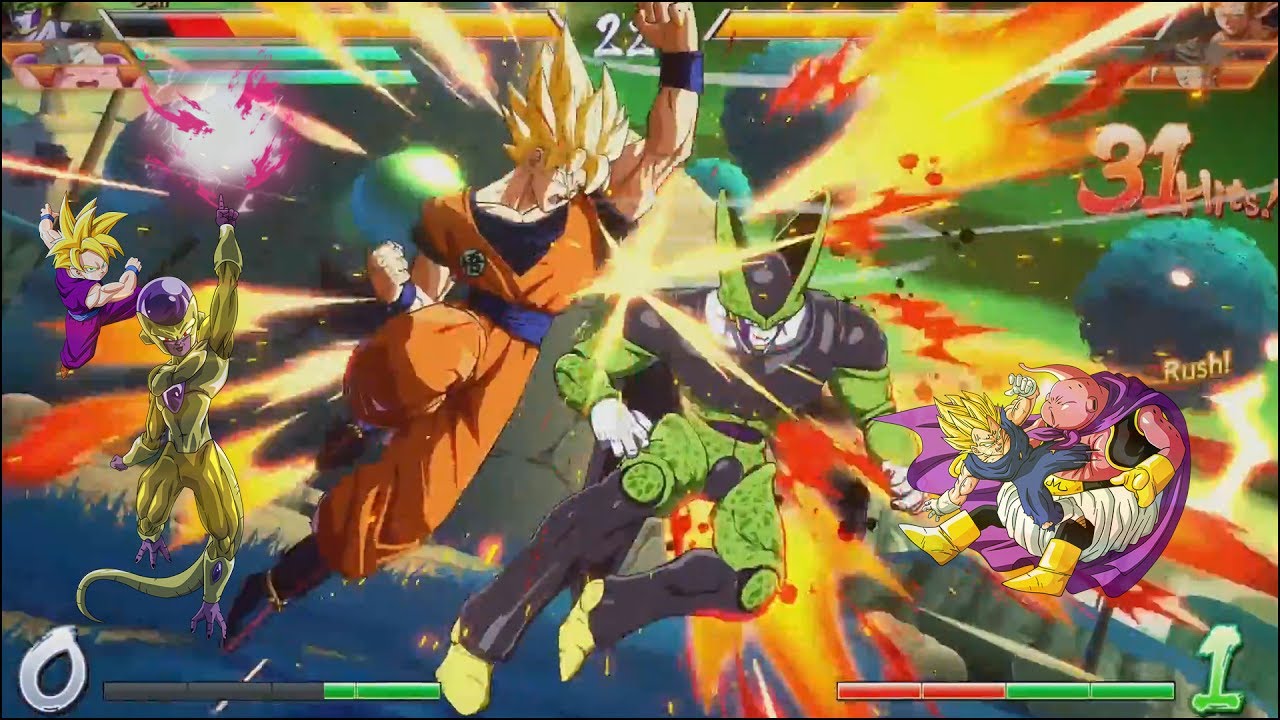 Dragon Ball Fighterz Demo Gameplay E3 2017 18 Minutes 3 Vs 3 Dbz Fights With Transformations Youtube