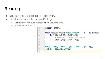 Shelve Module [Mastering 4 critical SKILLS using Python]