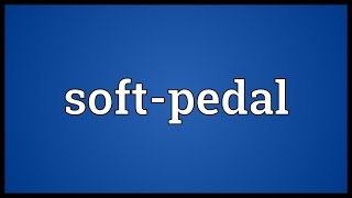 Soft-pedal Meaning screenshot 5