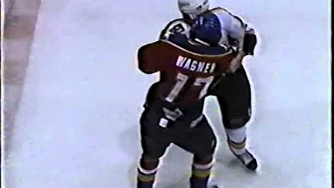 Chad Wagner vs Jason Spence ECHL Jan 8/00
