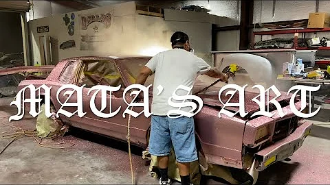 Lowrider Girl 214 building 1984 Monte Carlo La Mer...