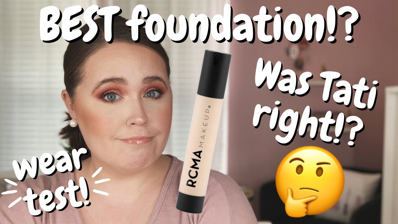 RCMA LIQUID FOUNDATION REVIEW & 9+ HOUR WEAR TEST Was Tati right