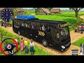 😱US Passenger Bus Coach Driver Village Road Bus Driving Simulator Gameplay Realistic BusGame Android