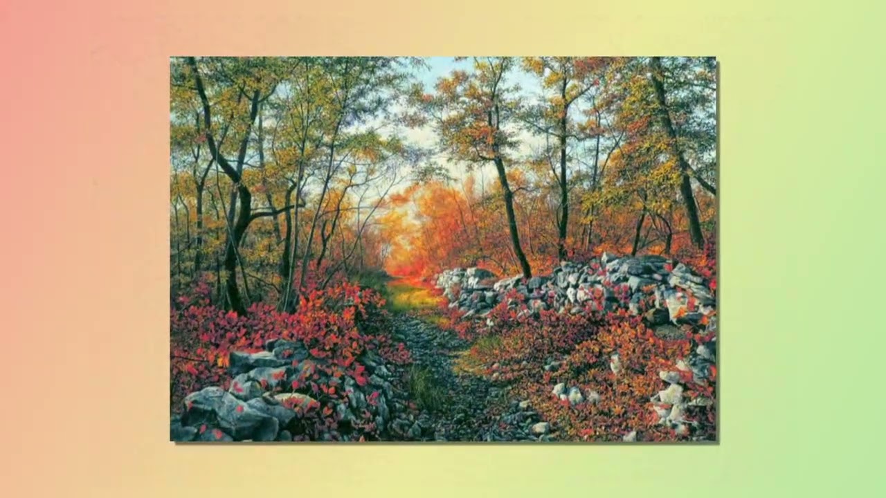 Художник Ливио Можина. Пейзажи – времена года