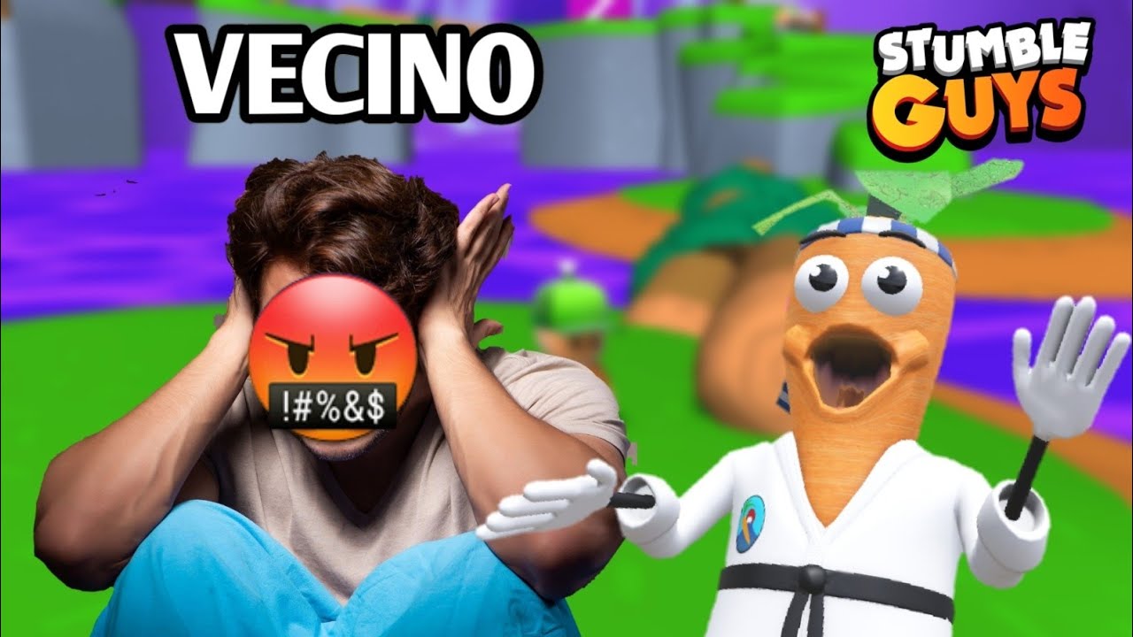 ASMR PERO SI ME CAIGO GRITO 🤐 MI VECINO SE ENFADA 😡 en STUMBLE GUYS