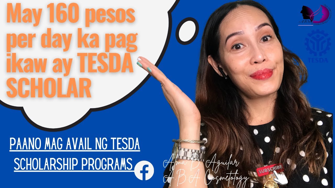 PAANO MAGING TESDA SCHOLAR? I PAANO MAG AVAIL?