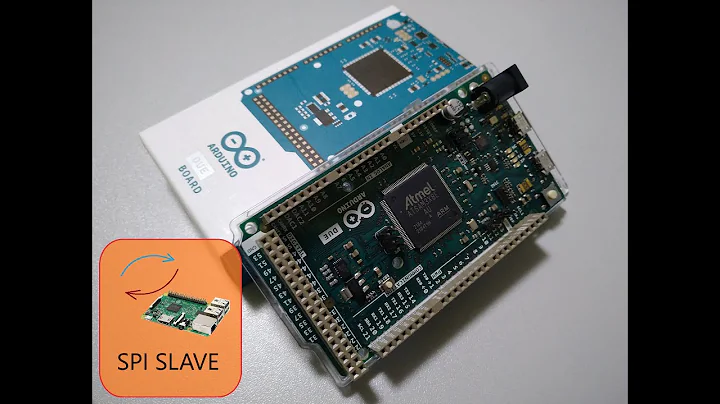 Arduino Due SPI Slave example with RPI3 as SPI master in Microchip Studio