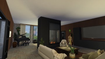 Quick Fireplace Tutorial || NO CC Sims 4 Speed Build