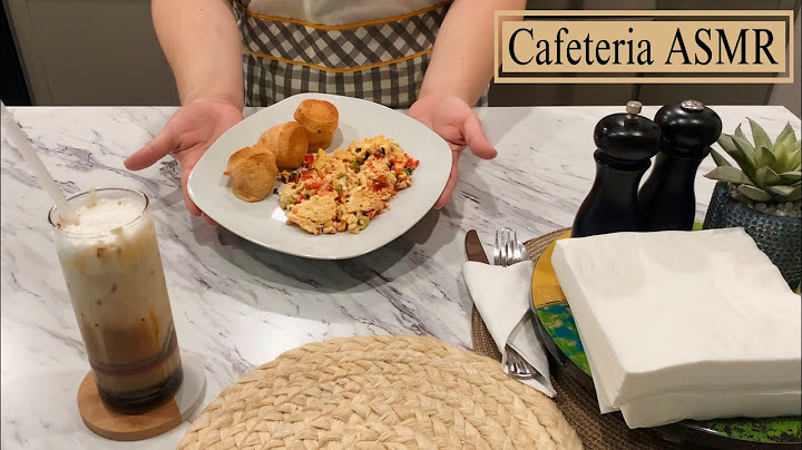 Desayuno Colombiano 🇨🇴 Cafeteria ASMR en Español ☕️🍽️