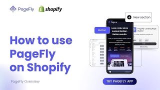 How To Use PageFly On Shopify 2024 | PageFly Tutorial (The latest version)