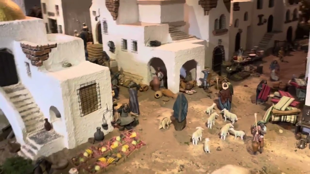 Navidad en Campo de Criptana 2024. Belén de la Hdad. de la Sagrada Lanzada