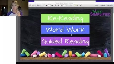 A 3-part guided reading structure to save YOU time