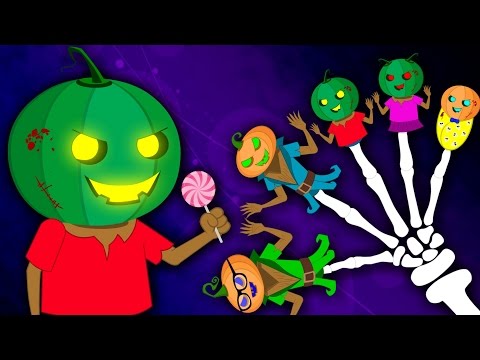Jack O Lantern Finger Family | Scary Nursery Rhymes | Kids Songs | Baby Rhymes