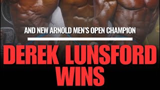 Arnold classic Ohio 2025 Final results Men's Open bodybuilding Derek beat Samson duada