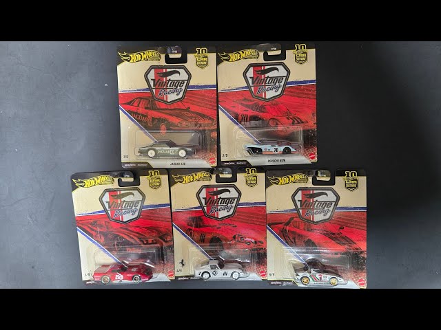 ミニカー HotWheels Vintage Racing Opening Hot Wheels Vintage Racing set 2026 - Ferrari 250 GTO
