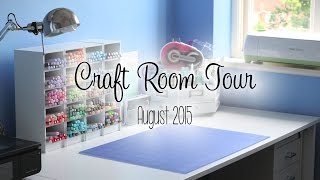 Craft Room Tour 2015 | The Card Grotto