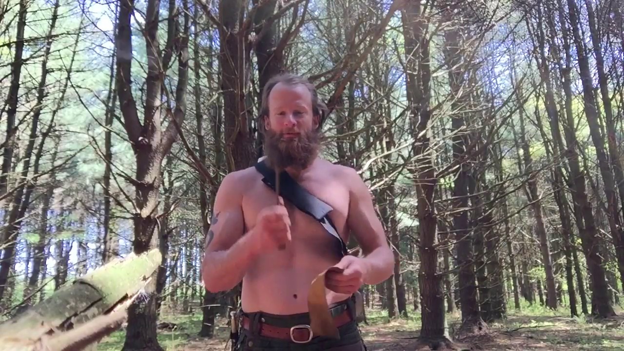 Oldetime Strongman Training in Nature