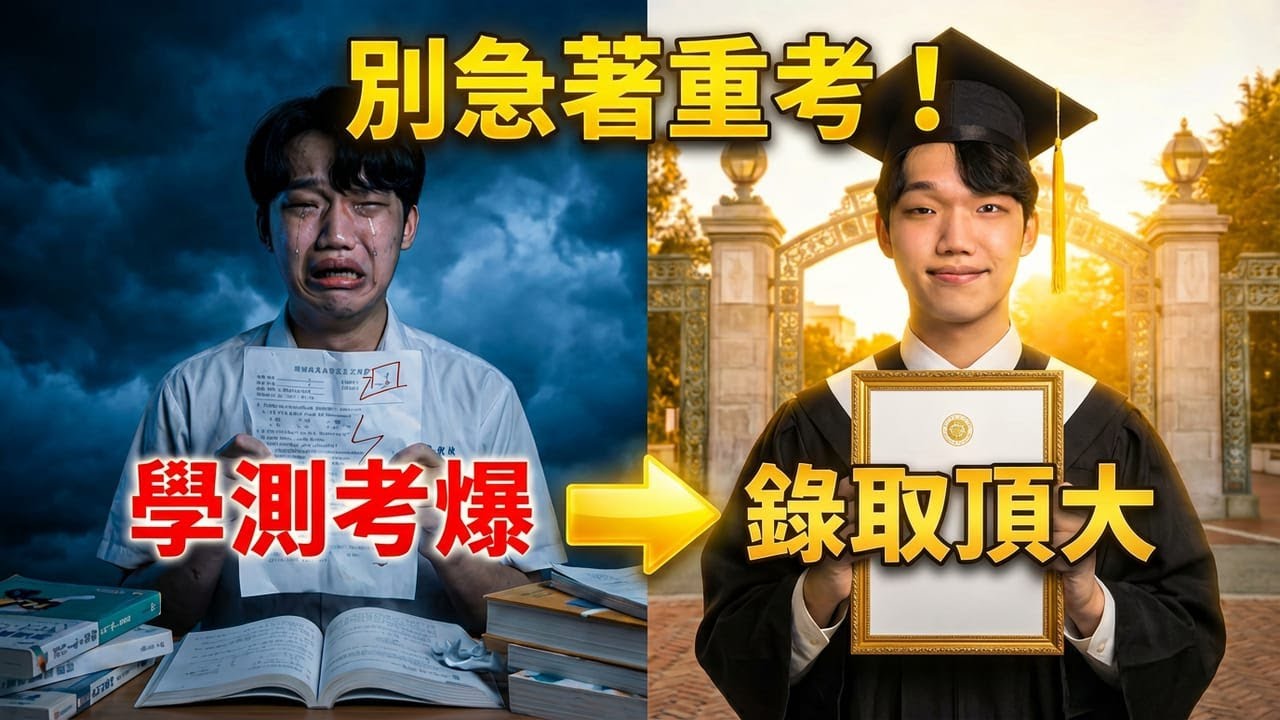 90%學測生都犯的錯！4位頂大生教你考爆如何逆襲（個申/分科全攻略）