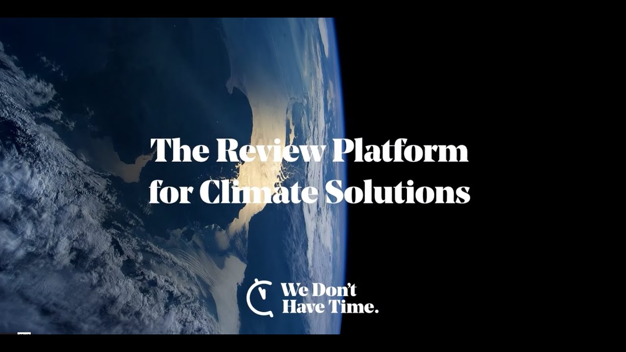 The Review Platform for Climate Solutions - YouTube