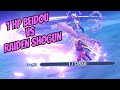 1hp beidou vs raiden shogun no damage