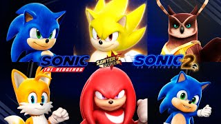 SONIC MOVIE VERSE - All Sonic Movie Characters Gameplay - Sonic Forces Speed Battle