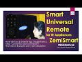 Universal Remote: Smart IR Bridge Controller, Voice control TV AC Home Automation Zemismart Tuya app