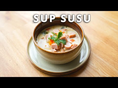 TRY ADDING MILK TO YOUR SOUP BROTH - SO SAVORY. Non-HALAL.