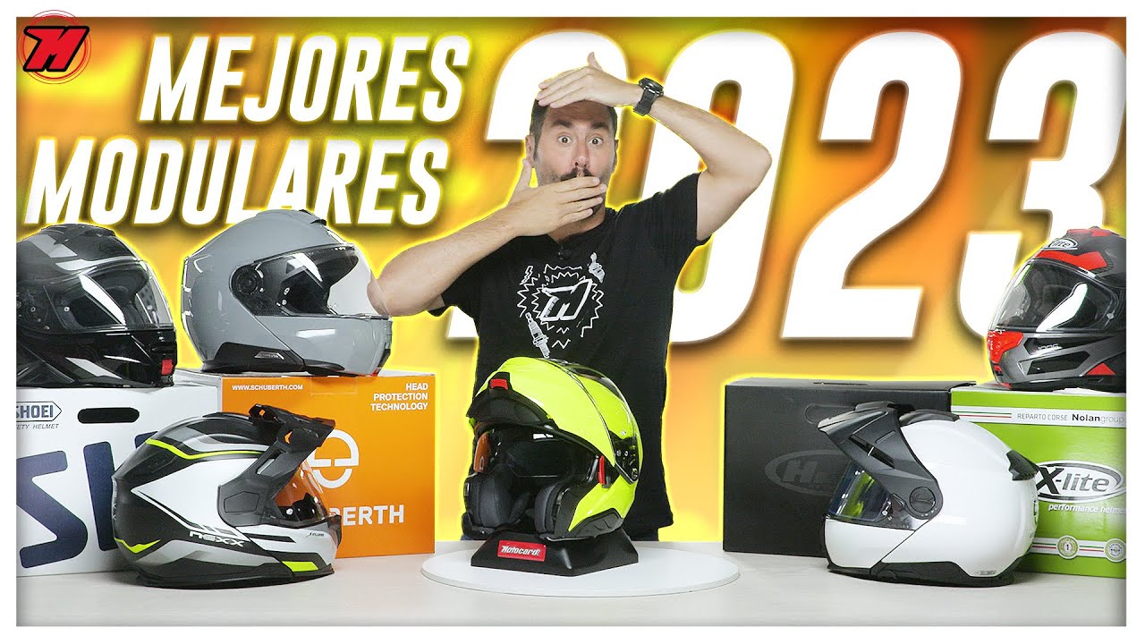 🚨TOP mejores CASCOS DE MOTO MODULARES de 2023 🔥 