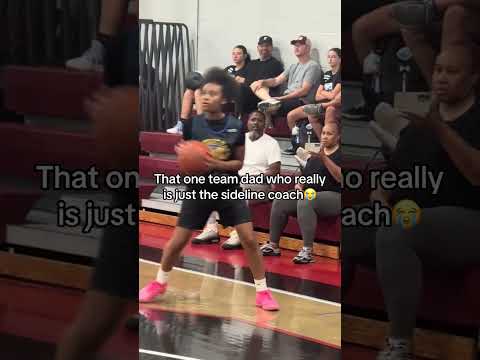 Why he moving like a coach too😭😭 #fyp #aau #basketball