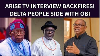 Massive BACKLASH as Oborevwori Declares Support for Tinubu Over Peter Obi | Delta People React