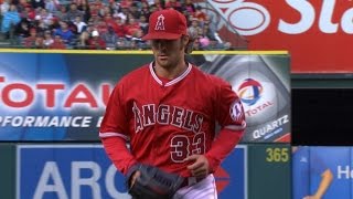 TEX@LAA: Wilson allows one run over 5 2/3 innings