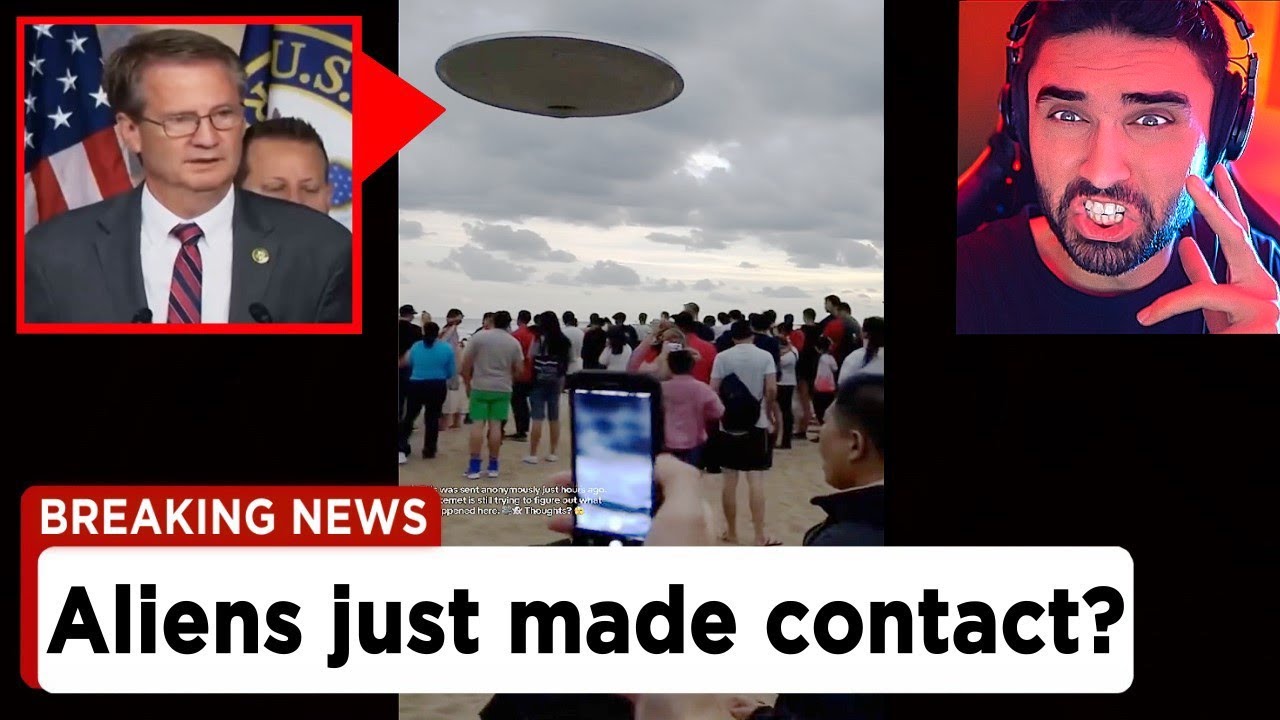 UFO Mothership Video is F***ING CRAZY 😨 (Watch Before it's TAKEN DOWN)