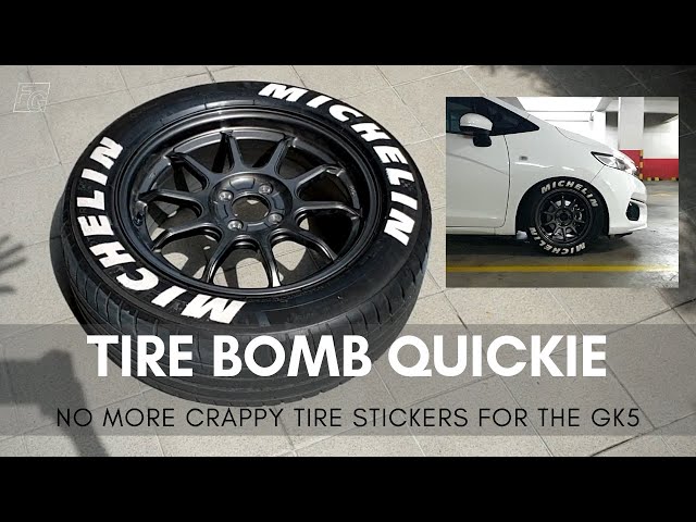 TIRE BOMBING MY TIRES - Quick DIY Tutorial (VLOG6) 