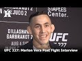 UFC 227: Marlon Vera On His Win, Stress Of His Daughter’s Recent Surgery + Garbrandt’s Team