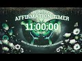 11 HOUR 🦋 .˚✧ ROBOTIC AFFIRMATION TIMER ✧˚. 🦋 with 30 second and 10 minute REMINDERS
